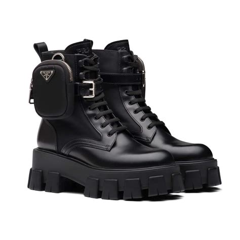 prada zipper-back stilettos|Prada boots for women.